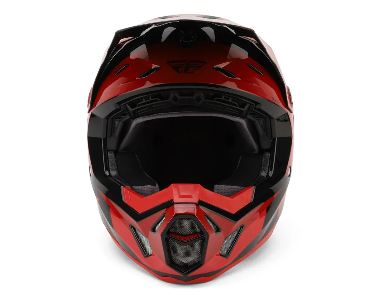 Fly Racing Formula CP Charge Helmet (Black/Red) (L) - view 2